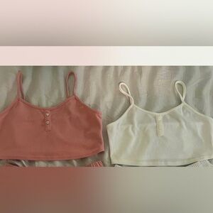 Two crop tops